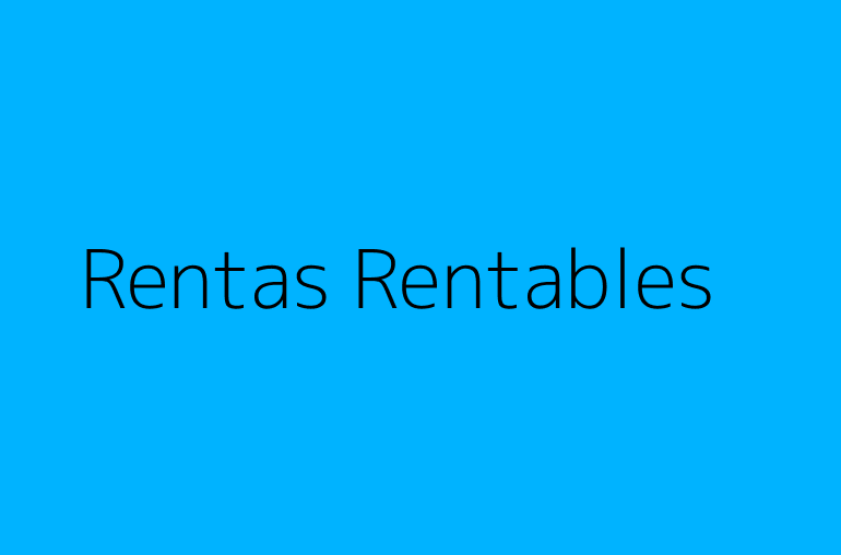 Rentas Rentables